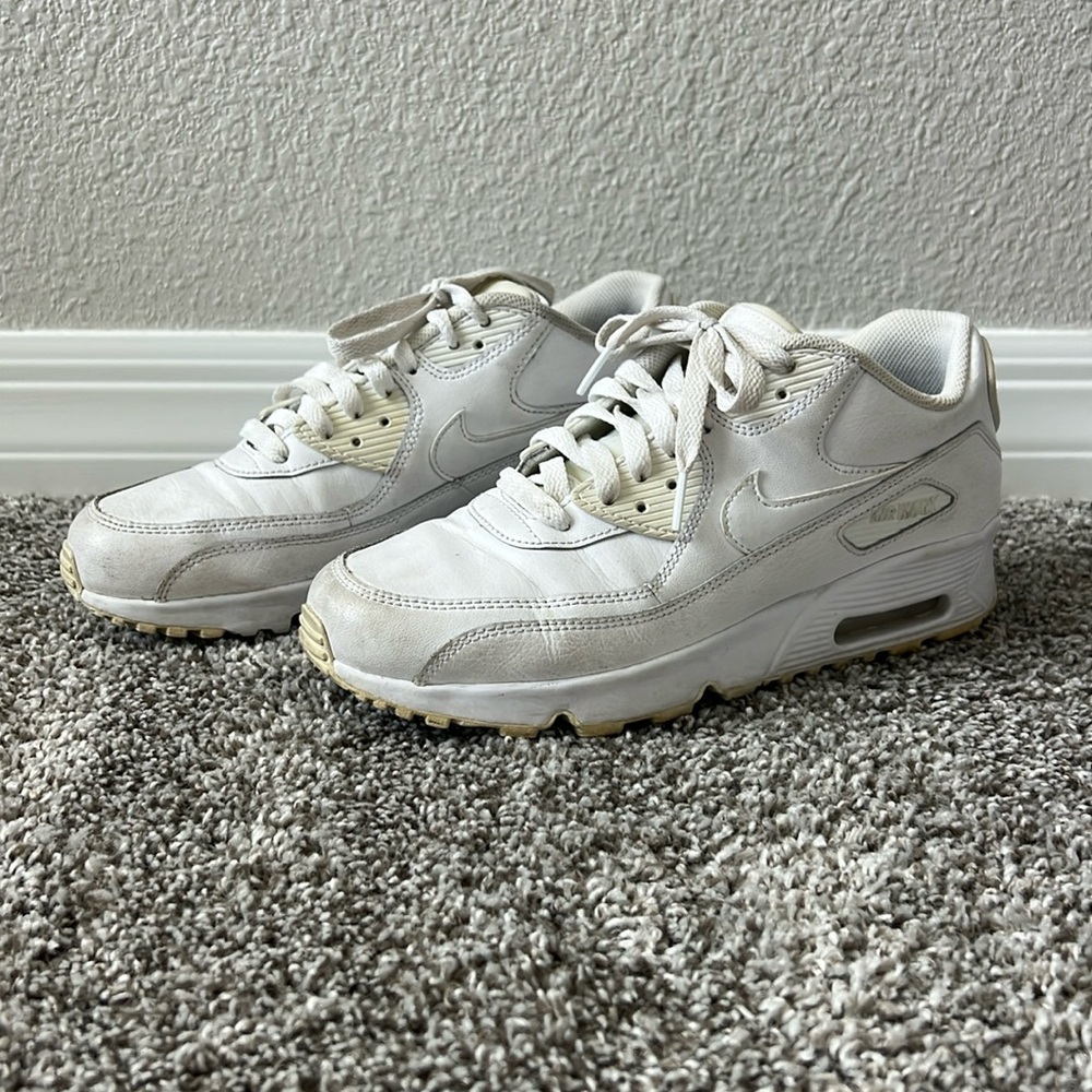 White Nike Air Max
